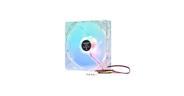 HADRON HDX1502 KASA FANI 4PIN LEDLİ 12CM TRANSPARENT