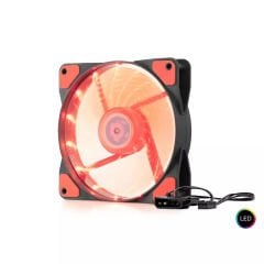 HADRON HDX1520 PERFORMANS KASA FANI 4PIN LEDLİ 12CM SİYAH