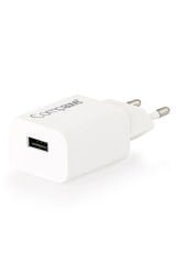COMPAXE CTA-521 IU 10W 5V 2.1A TEK USB + USB TO LIGHTNING 3A KABLOLU SET BEYAZ