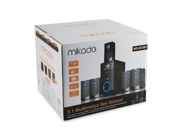 Mikado MD-813BT 5+1 Usb+SD+FM Destekli Multimedia Bluetooth Speaker