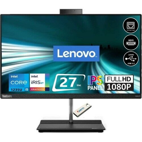 LENOVO AIO 27 NEO30a 12CA0025TX i5-1235U 8GB 512GB SSD 27 FREEDOS
