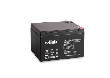 S-Link 12 Volt 12 Amper Kuru Akü (Ak-12120-A)