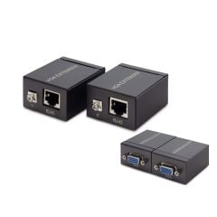 HADRON HDX1285 VGA EXTENDER 60M SİYAH