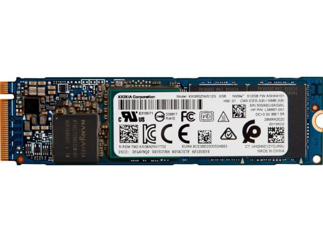 HP 1D0H7AA 512GB PCI-e 3x4 NVMe M2 SSD