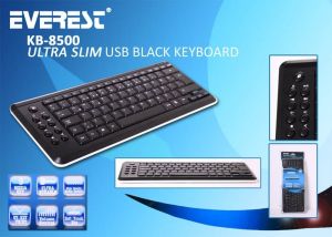 Everest KB-8500 Siyah Usb Q Multimedia Klavye