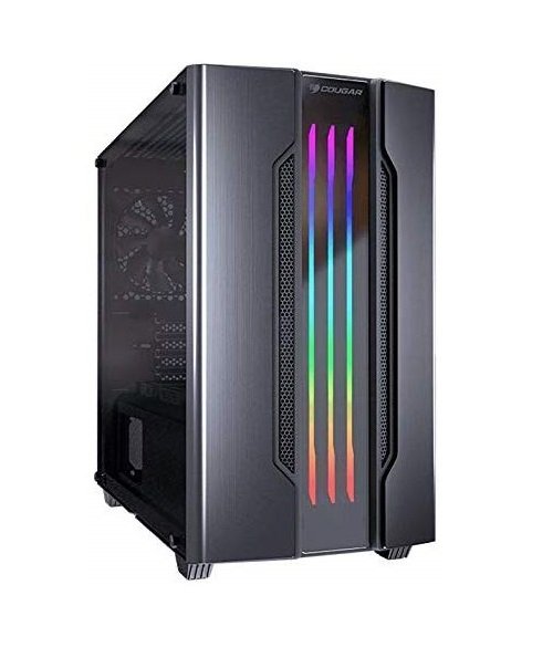 Cougar Gemini S Rgb Gaming Kasa Cgr-5bmbg-Rgb Trelux Iron Gray
