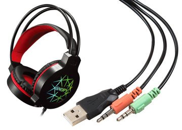 Snopy SN-GX7 CRAZY Gaming Kulaklık - Stereo LED Oyuncu Kulaklık
