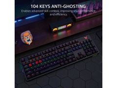 13034 V500PRO RGB / Antighosting Mechanical Gaming Keyboard Black
