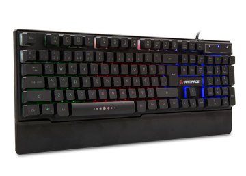 Rampage Kb-R66 Gaming Klavye - Gökkuşağı Aydınlatmalı Multimedia Oyuncu Tasarım