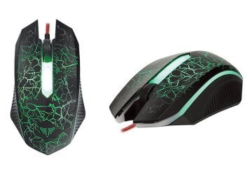 Everest KMX-99 Siyah Usb Gökkuşağı Zemin Aydınlatmalı Q Oyuncu Klavye + Mouse Set