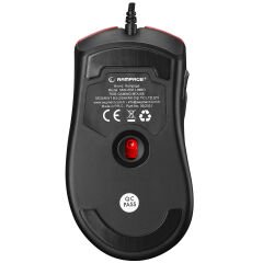 Rampage SMX-R33 LIMBO Makrolu Siyah/Kırmızı 6400dpi RGB Ledli Gaming Oyuncu Mouse