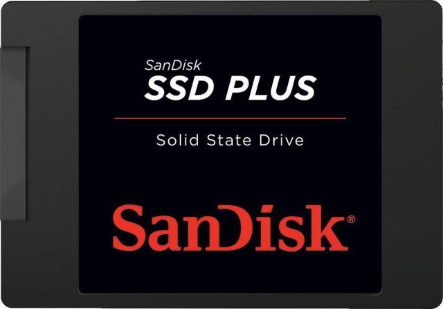 Sandisk 480GB SSD Plus Sata 3.0 530-445MB/s 2.5'' Flash SSD
