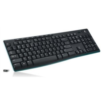 Logitech 920-003761 K270 Unifying Alıcılı 2 Yıl Pil Ömürlü Güçlü 2,4 Ghz Wireless Kablosuz Multimedya Klavye
