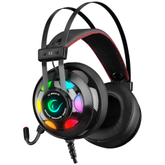 Rampage Miracle-X1 RGB 7.1 Surround Sound System Mikrofonlu Oyuncu Kulaklığı