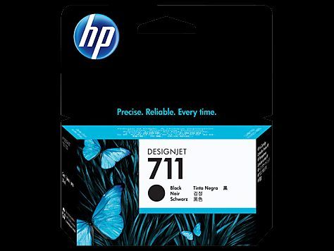 HP CZ129A (711) SIYAH 38 ML GENIS FORMAT MUREKKEP KARTUSU