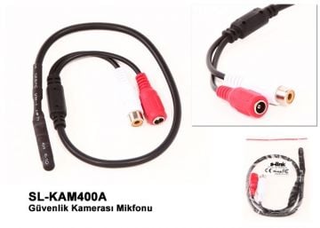 S-link SL-KAM400A Güvenlik Kamera Mikrofonu