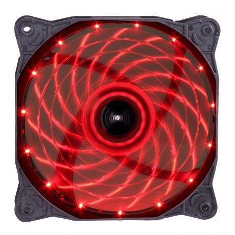 Hiper 12 Cm Kırmızı Ledli Kasa Fanı (HFL-12, Sessiz)