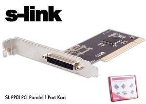 S-link SL-PP01 PCI Paralel 1 Port Kart