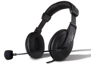 Snopy SN-4388 Deri Profesyonel Mikrofonlu Kulaklık