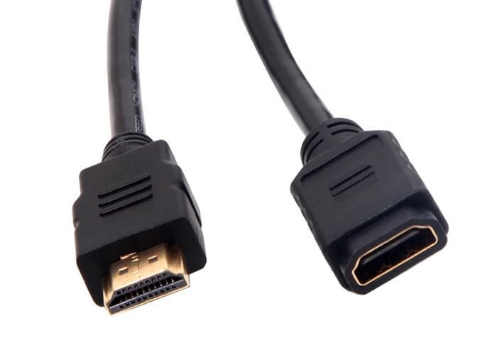 S-Link SL-HF10 Hdmi (M) to Hdmi (F) Çevirici (1 Mt Kablo Uzunluğu)