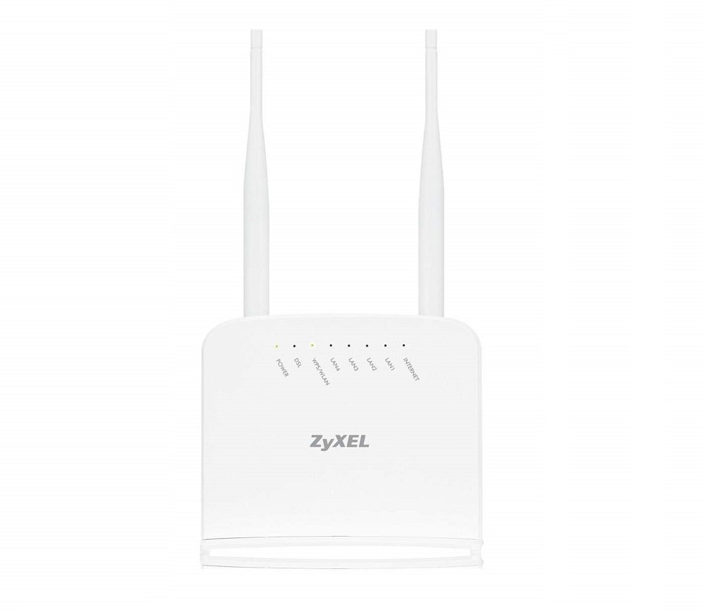 Zyxel P1302-T10d v3 Adsl2+ Modem Router - 300 Mbps 4 Port 802.11n