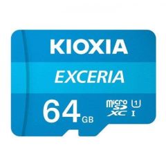 KIOXIA 64GB microSD EXCERIA  UHS1 R100  Micro SD Kart