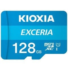 KIOXIA 128GB microSD EXCERIA  UHS1 R100  Micro SD Kart