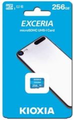 KIOXIA 256GB microSD EXCERIA  UHS1 R100  Micro SD Kart