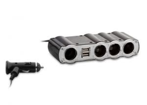 S-link SL-244PW 4 Lü Çakmak Çoklayıcı + Usb Şarj Aleti