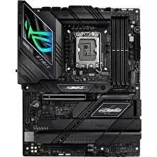 ASUS MB ROG STRIX Z790-E GAMING WIFI II INTEL Z790 LGA1700 DDR5 8000 DP HDMI 5X M2 USB3.2 WİFİ 7 BT AURA RGB 2.5GBİT LAN ATX 192 GB KADAR RAM DESTEGI ASUS Q-DESIGN
