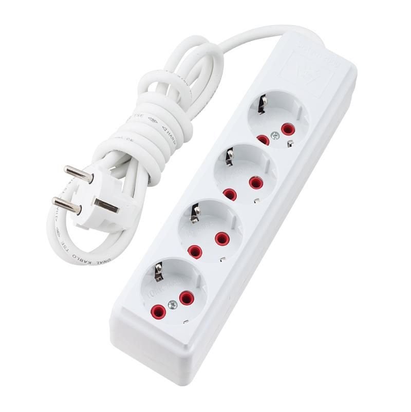 Piramit 2 Metre 4 Lü Grup Priz