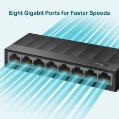 LS1008G 8-Port 10/100/1000Mbps Masaüstü Switch