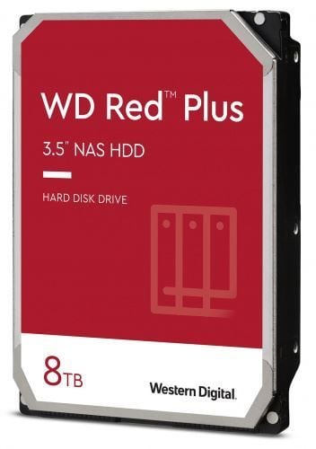 WESTERN DIGITAL WD80EFBX 3.5''  8TB 5400RPM SATA 256MB RED