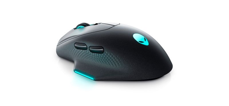 545-BBFB Alienware Wireless Gaming Mouse - AW620M Dark Side of the Moon