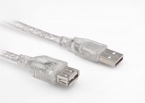 S-link SL-AF2007 Usb2.0 7m Şeffaf Uzatma Kablo