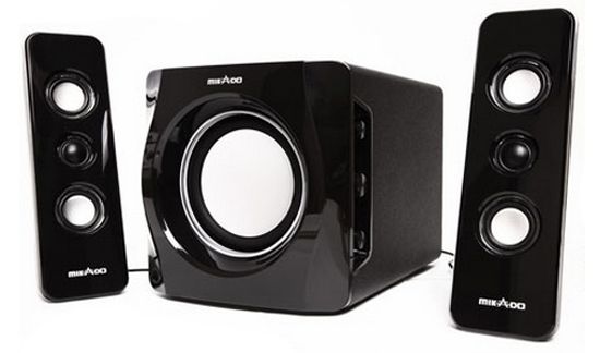 Mikado MD-2809 2+1 40W RMS Siyah Usb+SD+Fm Destekli Multimedia Speaker
