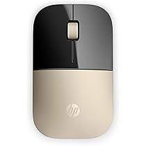 X7Q43AA Z3700 Wireless Mouse - Black/Gold