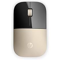 X7Q43AA Z3700 Wireless Mouse - Black/Gold