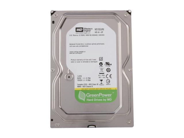 Western Digital AV-GP WD10EURX 1TB Intelli Power 64MB Cache SATA 6.0 Gb/s 3.5'' HDD 7/24 DVR Kayıt Cihazlarına Uyumlu