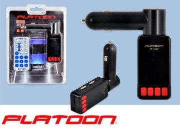 PL-9229 1.8 TFT 2 USB FM TRANSMITTER SD/USB