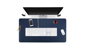 Addison 300271 Mavi Renk Oyuncu ve Ofis Mouse Pad...Ofis ve Oyuncu Kullanımı İçin Uygun Aşınmaya Dayanıklı Kaydırmaz Kauçuk Tabanlı Klasik Tasarım Mouse Pad