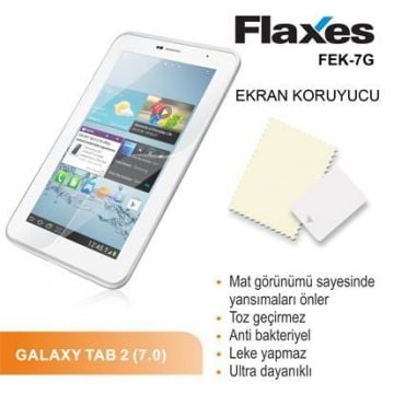 FEK-7G FLAXES FEK-7G GALAXY TAB 2 MAT EKRAN KORUYUCU 7 INCH