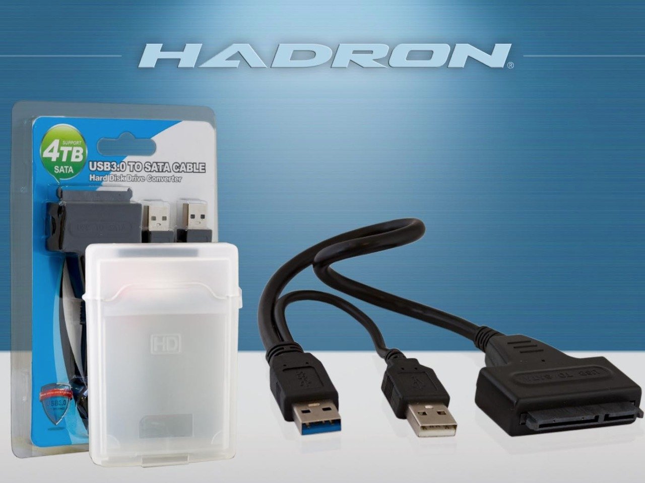 Hadron Usb 2.0 Sata Hdd Kablosu+ Kutu Hediye HD4572/100