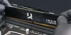 IRG-68D5L34-64GDC 64GB 2X32GB DDR5 6800MHZ CL34 RGB Siyah Dual Soğutuculu RAM