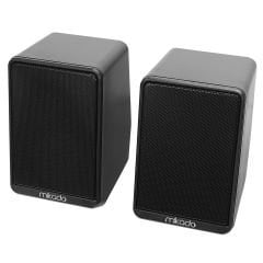 Mikado MD-178 2.0 3W*2 Siyah RGB Aydınlatmalı USB + 3.5mm 5V Speaker