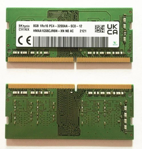 SK hynix DDR4 8GB HMAA1GS6CJR6N-XN 1Rx16 PC4-3200AA-SC0-12