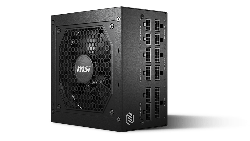 MSI PSU MAG A650GL 650W 80+ GOLD POWER SUPPLY