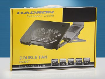 NOTEBOOK SOĞUTUCU (ÇİFT FANLI) FAN HD2007/20