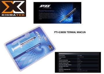 Xigmatek Pti-G3606 Termal Macun - Yüksek Performans Termal Gres