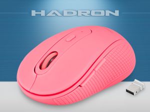 HADRON MEYVE PEMBE  REKNLİ WIRELESS MOUSE HD5629/50